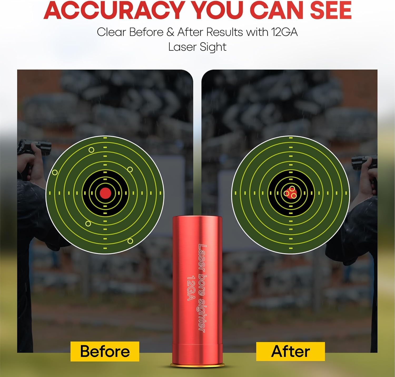 Amazon.com : GOTICAL 12 Gauge Laser Bore Sight, Shotgun Laser